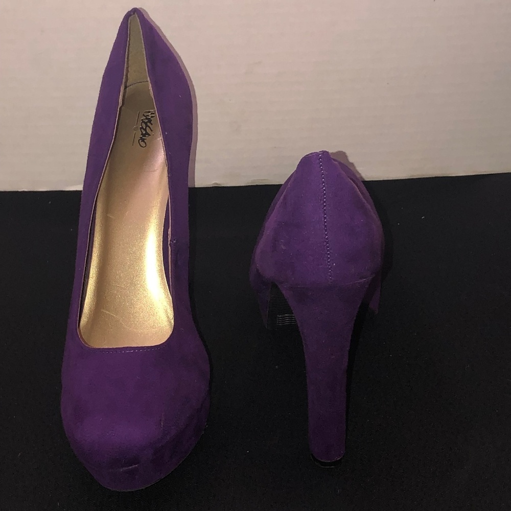 Mossimo Purple Platform Stilettos